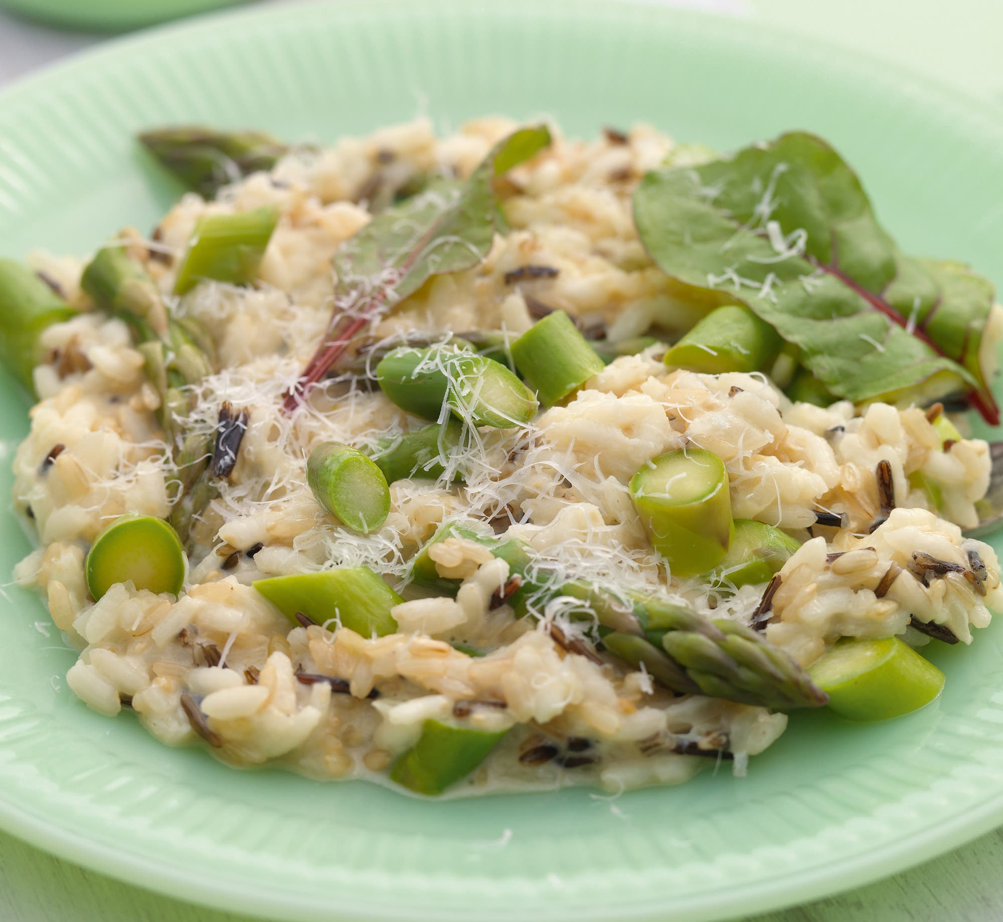 Risotto med asparges