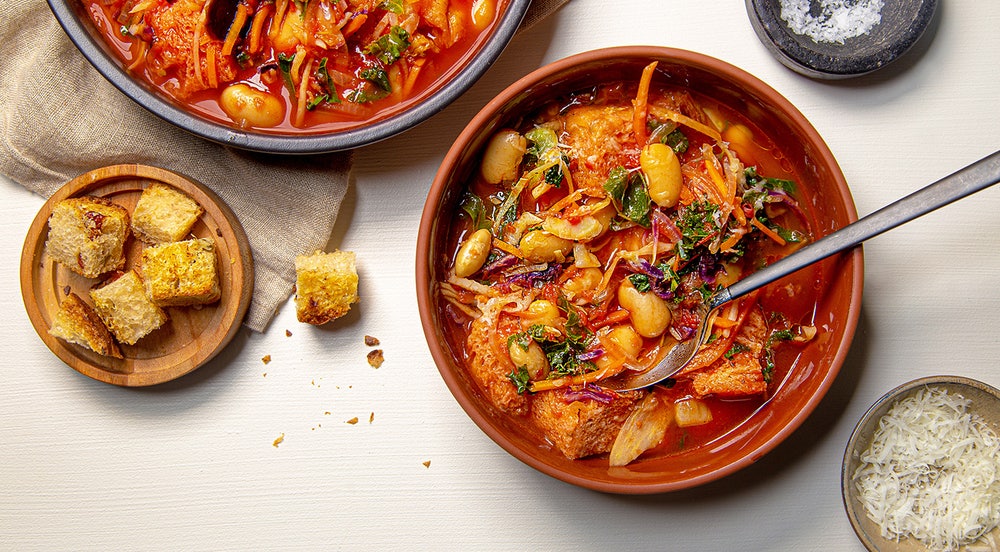 Italiensk grønnsakssuppe