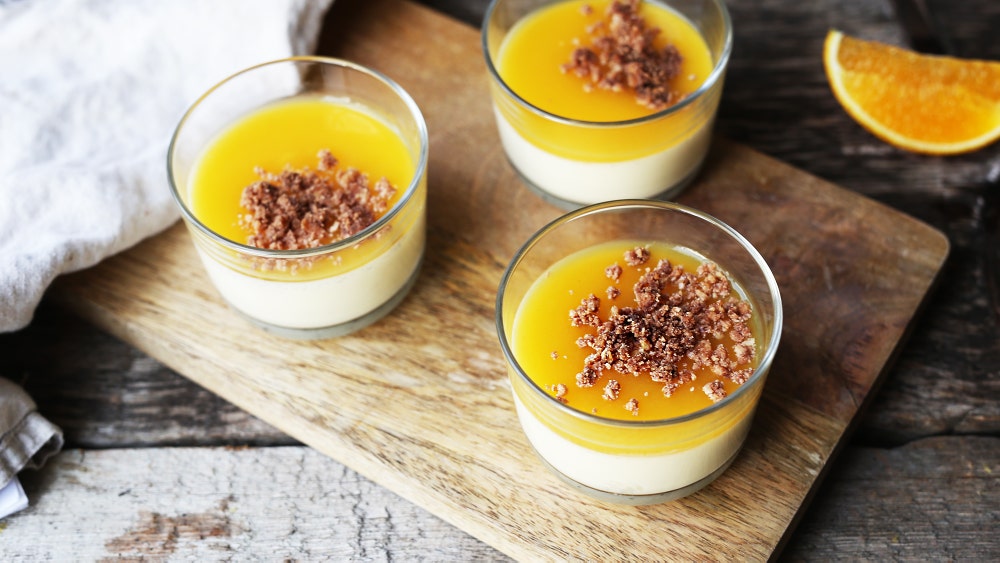 Jule-panna cotta
