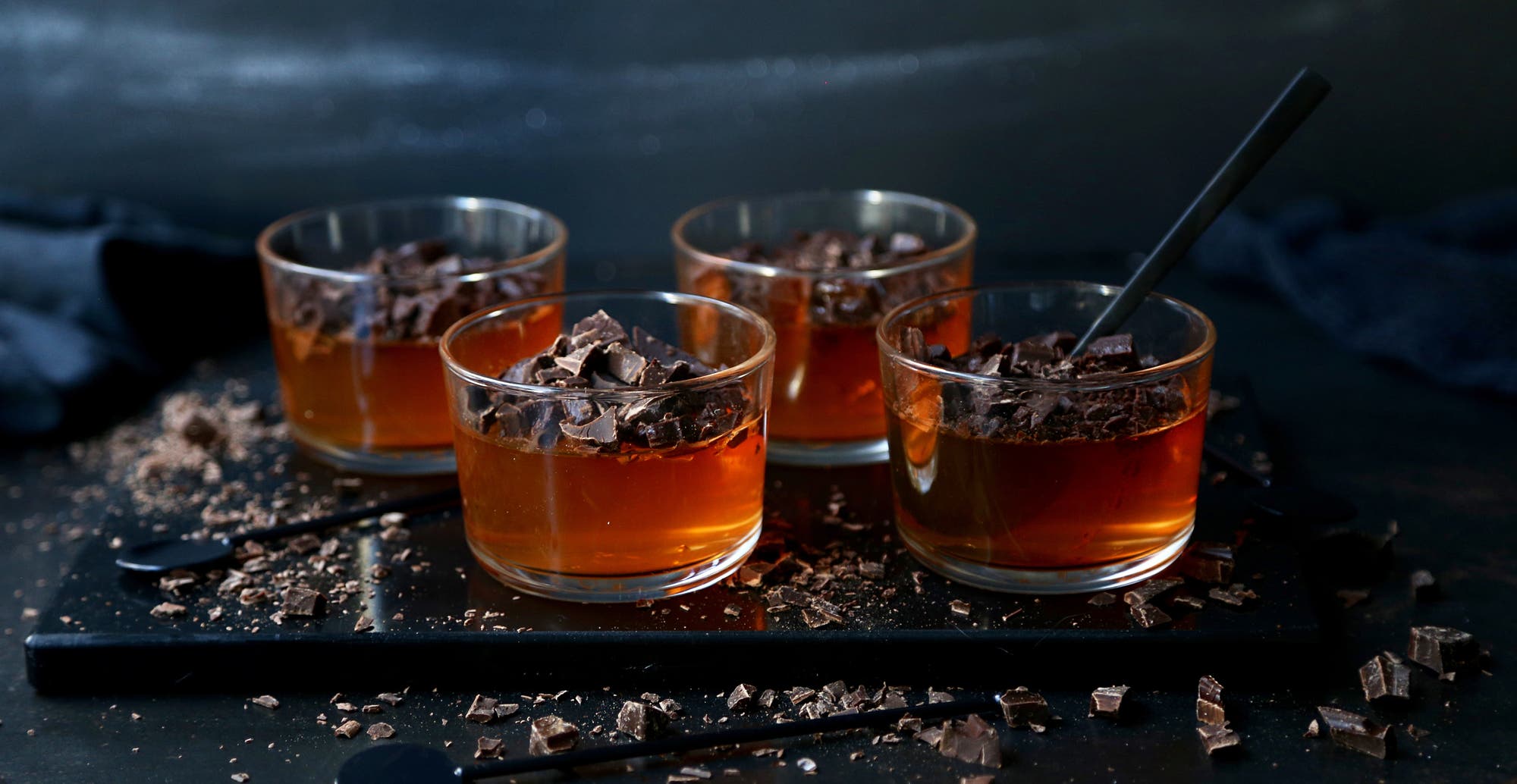 Appelsingelé med sjokolade