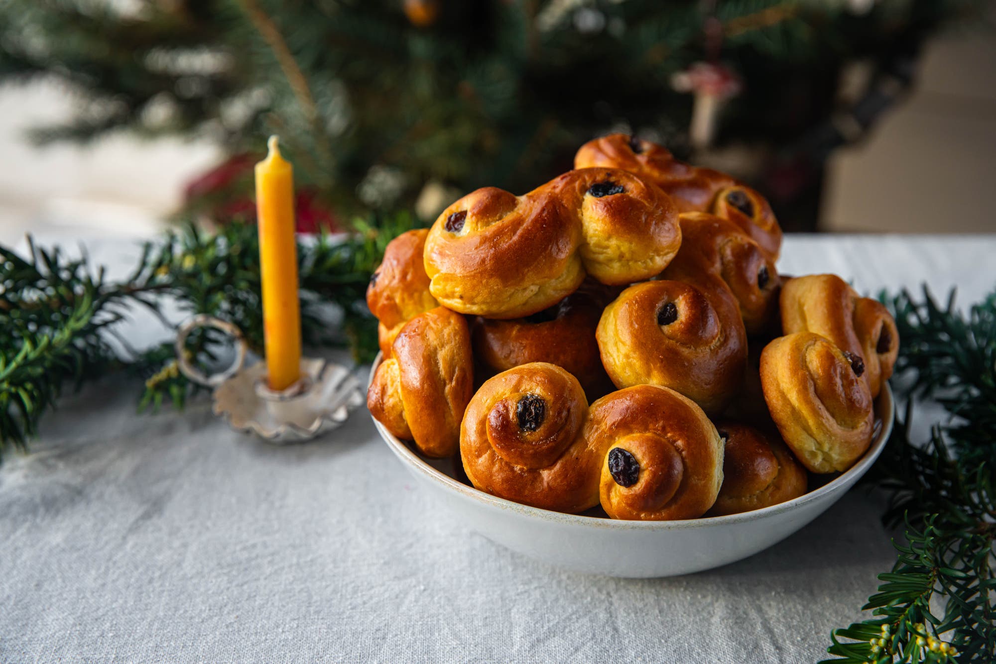 Lussekatter - en førjulskrusedull av gull