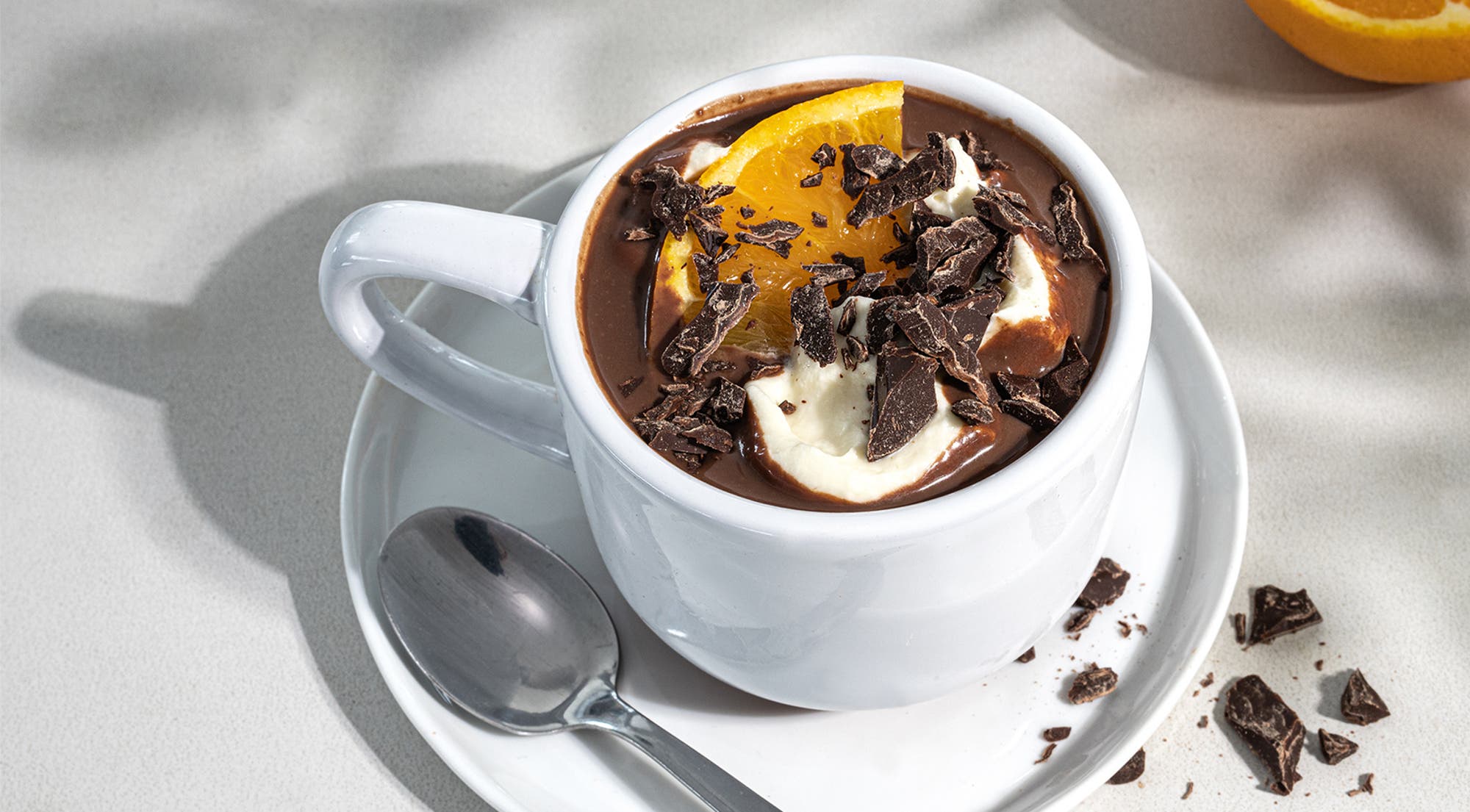 Kakao med smak av appelsin