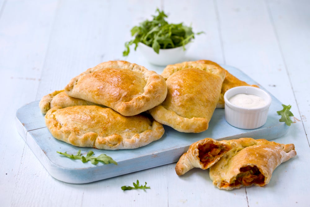 Mini-calzone med kylling