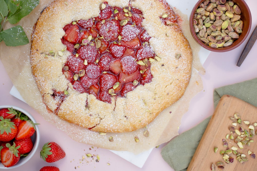 Jordbærgalette
