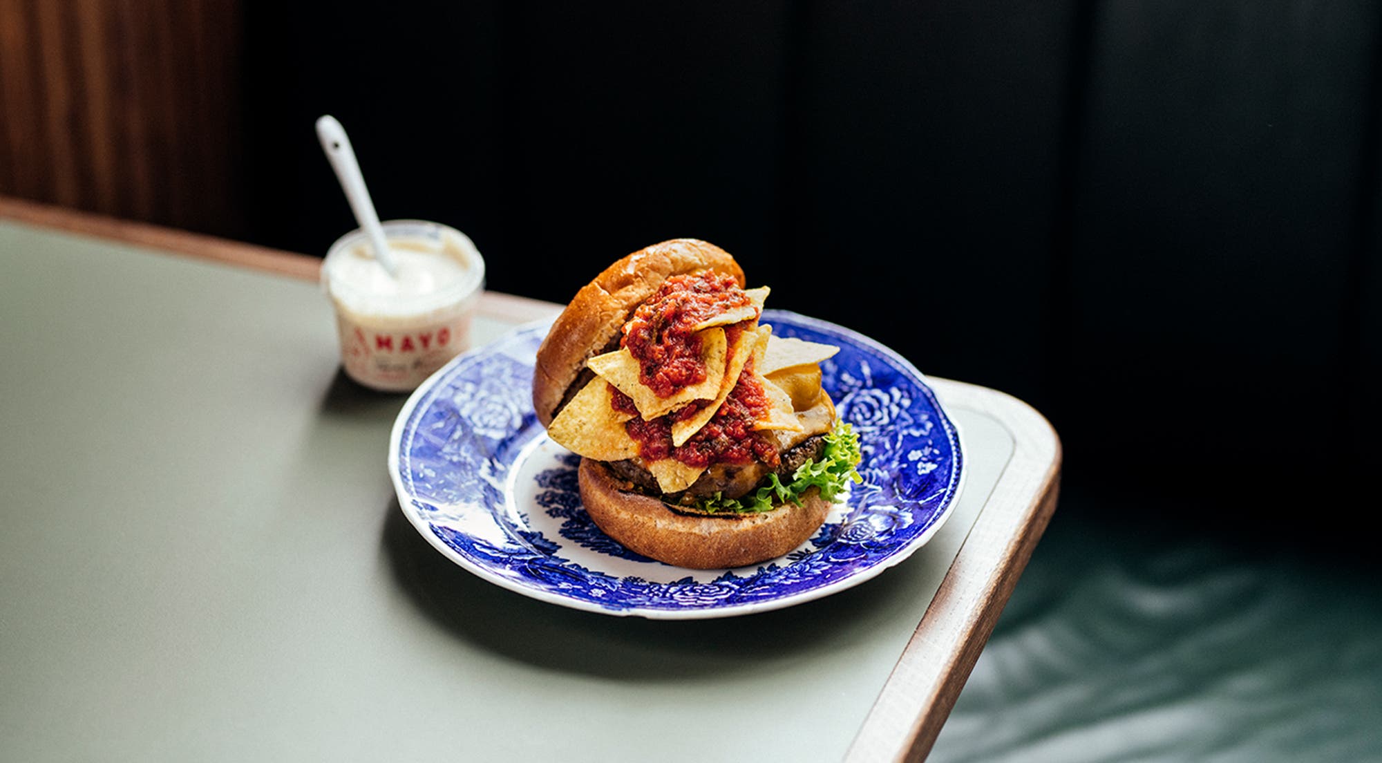 The Mexican Standoff burger