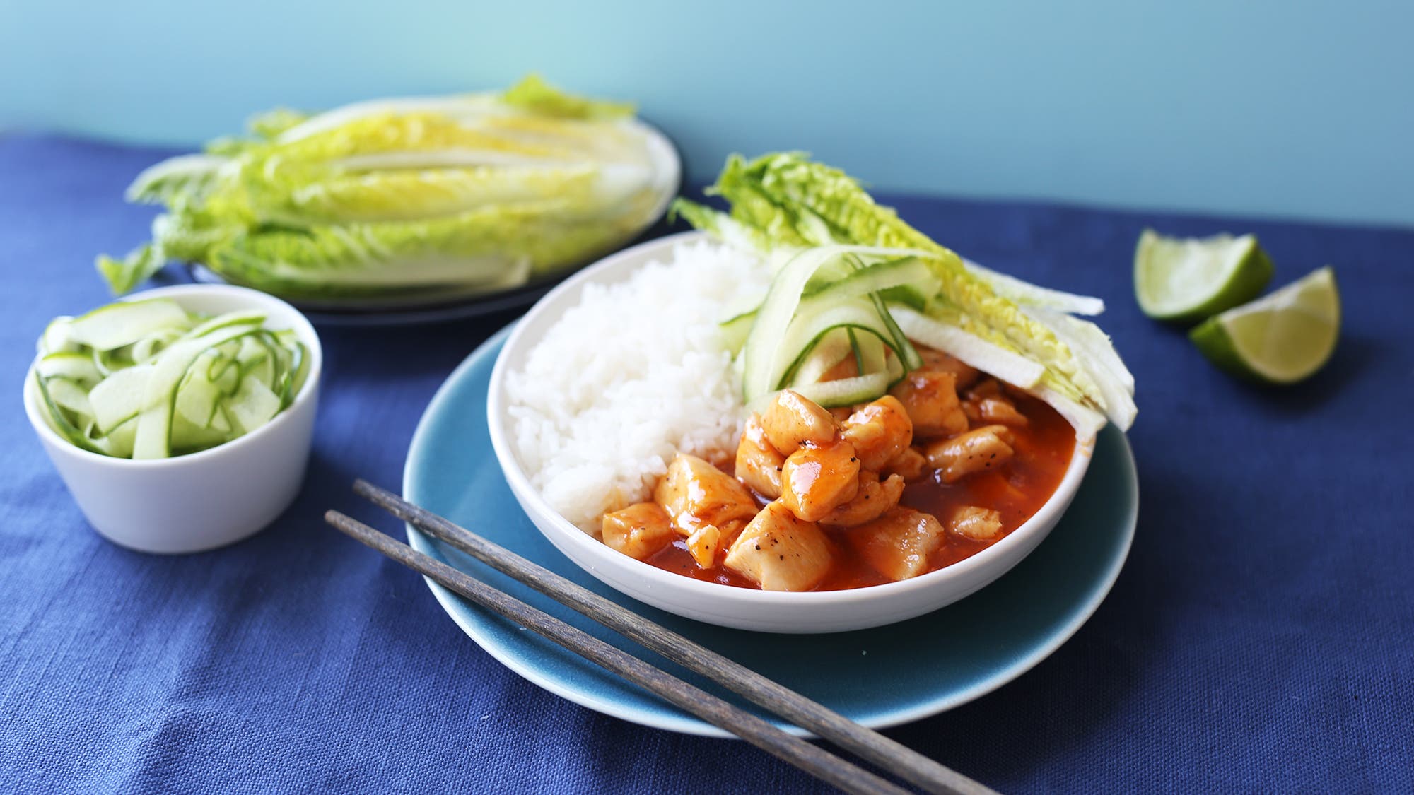 Kyllingfilet sweet and sour