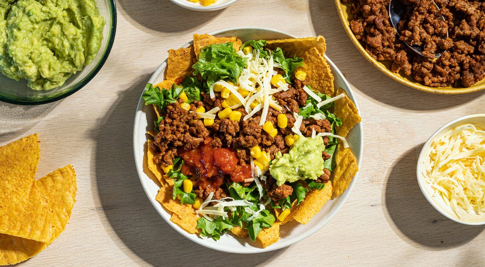 Rask tacosalat med guacamole