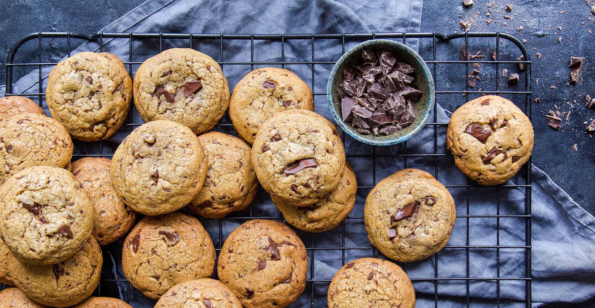 Cookies med sjokoladebiter