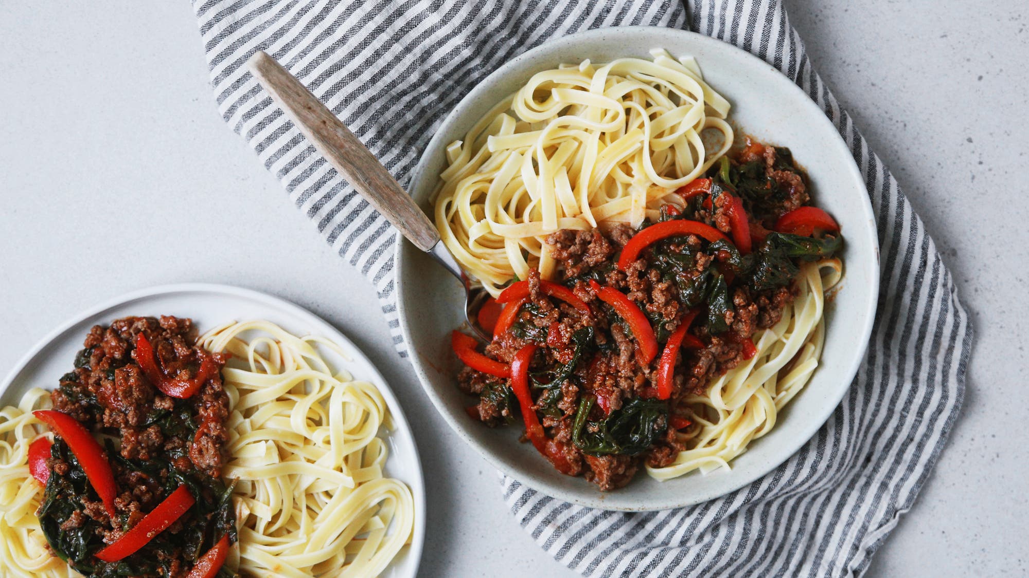 Bolognese med grønnsaker
