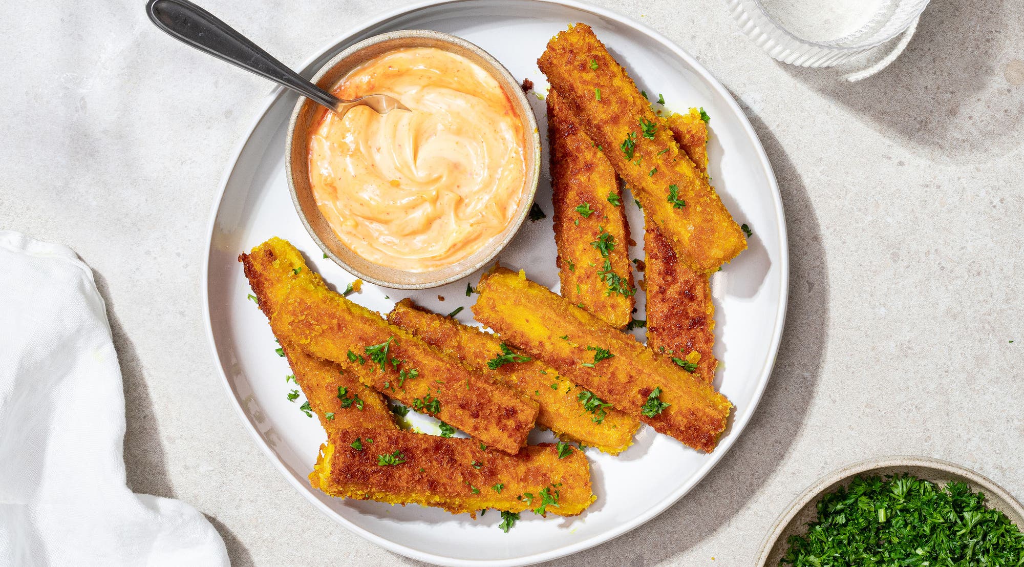 Crispy tofupinner