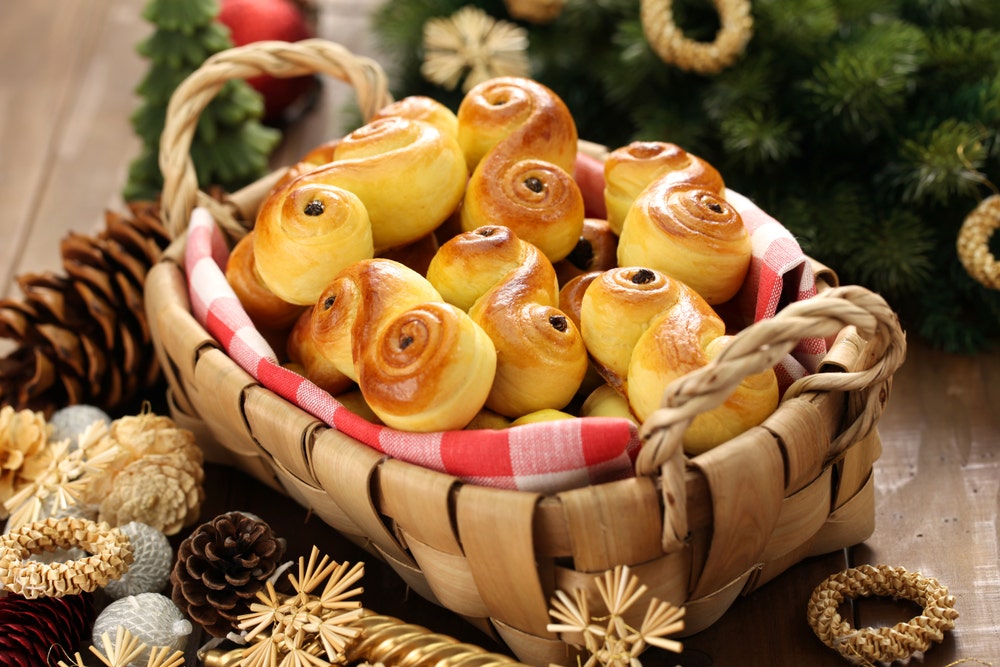 Plantebaserte lussekatter