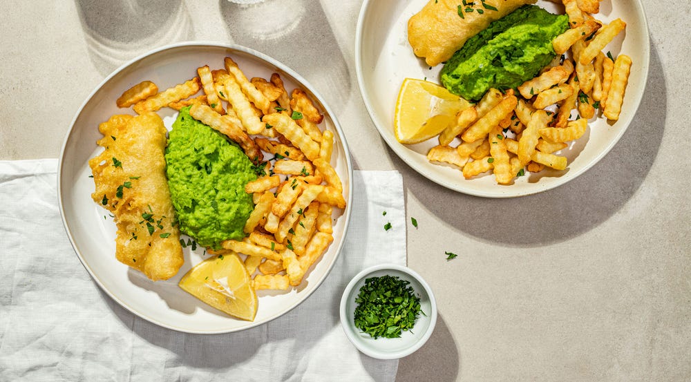 Fish & chips med lange