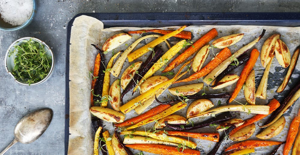 Ovnsbakte grønnsaker