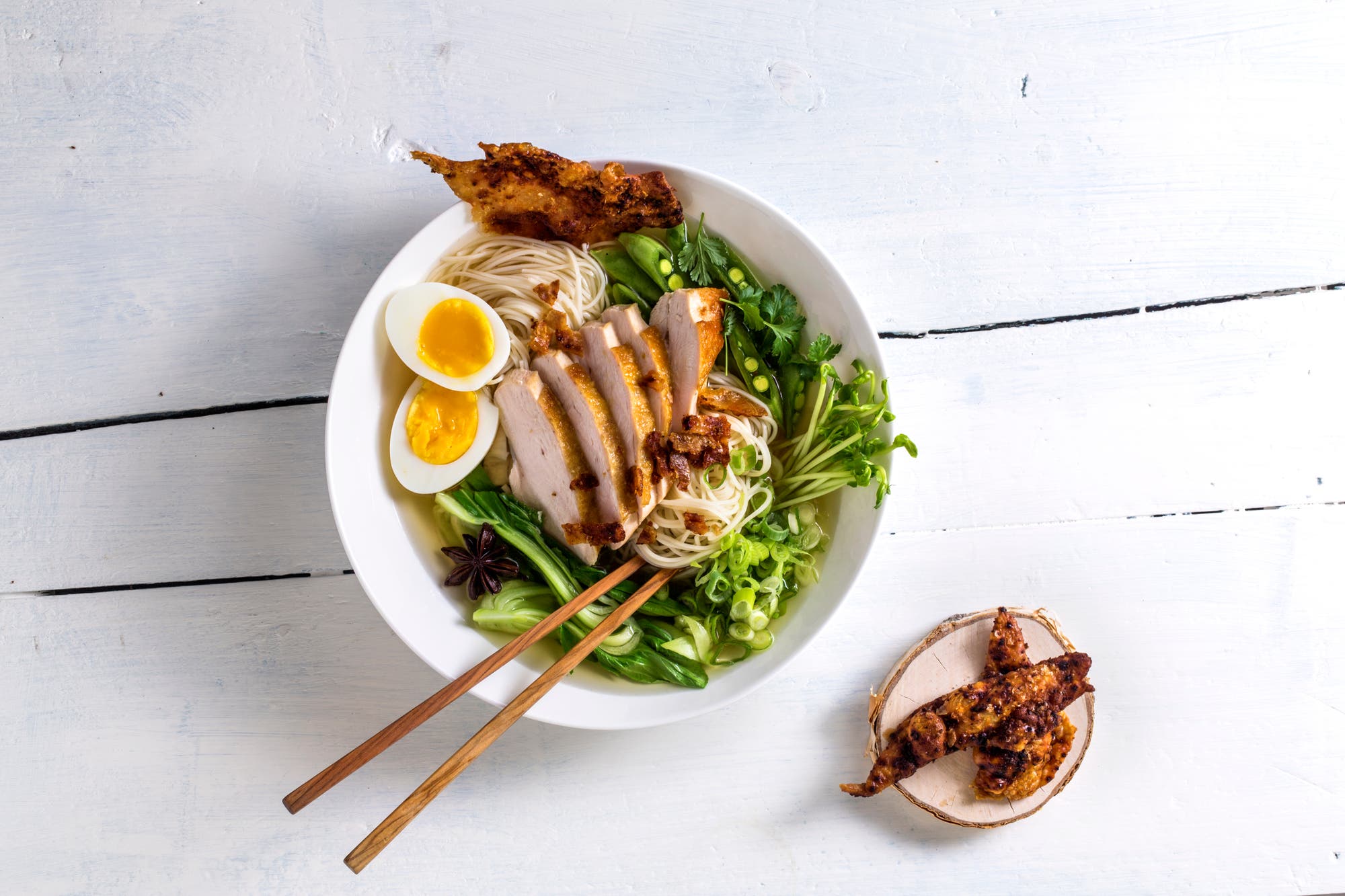 Ramen med Livèchekylling