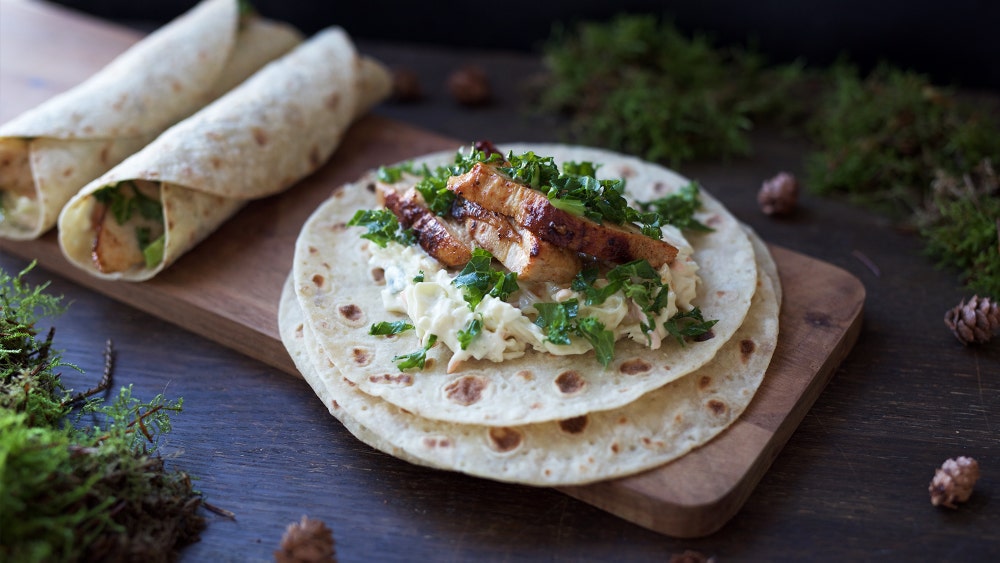 Julewraps med kalkun