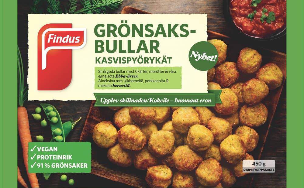Findus Grönsaksbullar