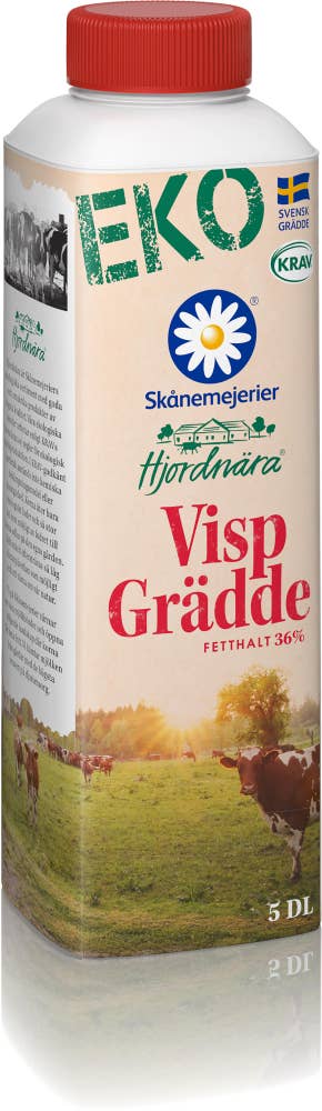 Skånemejerier Vispgrädde 36% EKO/KRAV