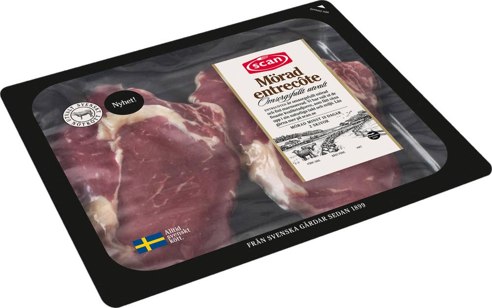 Scan Entrecote Mörad Omsorgsfullt Utvalt