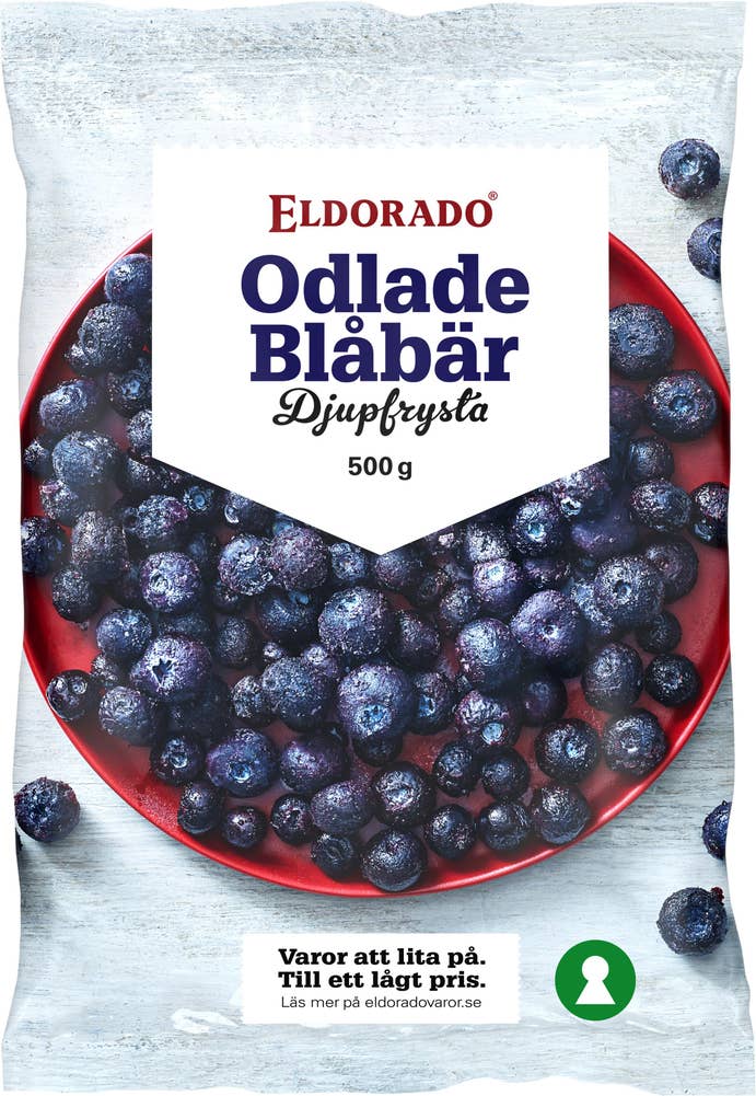 Eldorado Odlade Blåbär Fryst