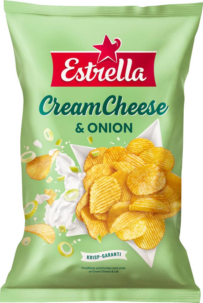 Estrella Chips Cream Cheese & Onion
