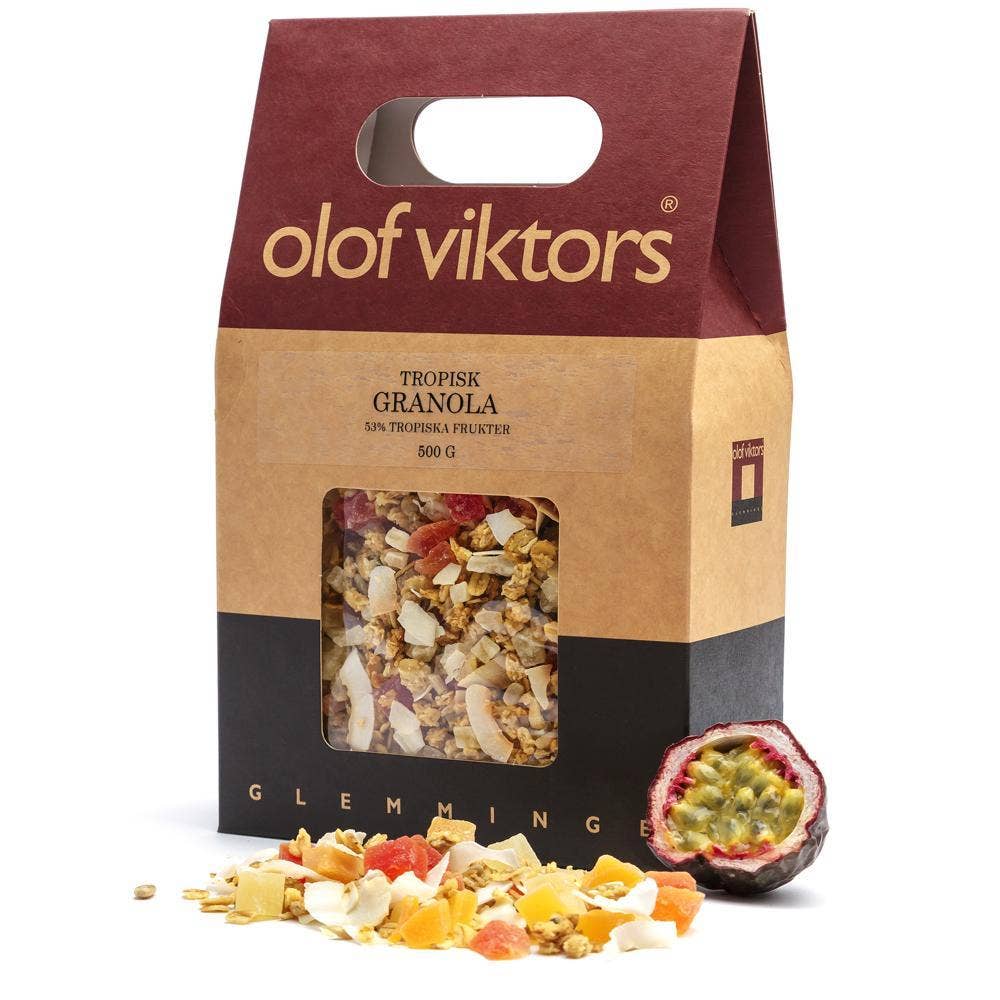Olof Viktors Granola Tropisk