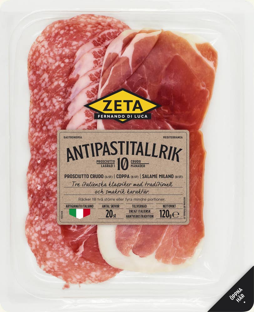 Zeta Antipastitallrik