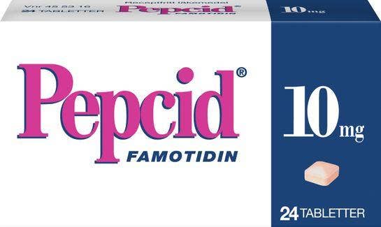 Pepcid® Tablett Famotidin 10mg 24-p Pepcid