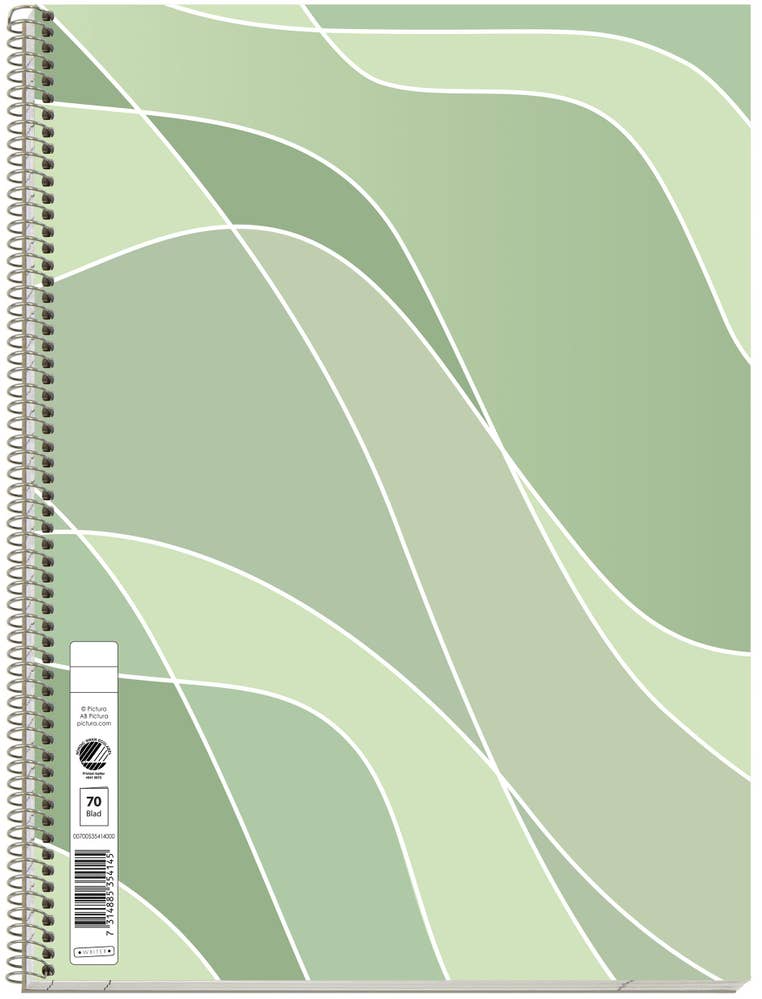 Writer Kollegieblock A4 Linjerat