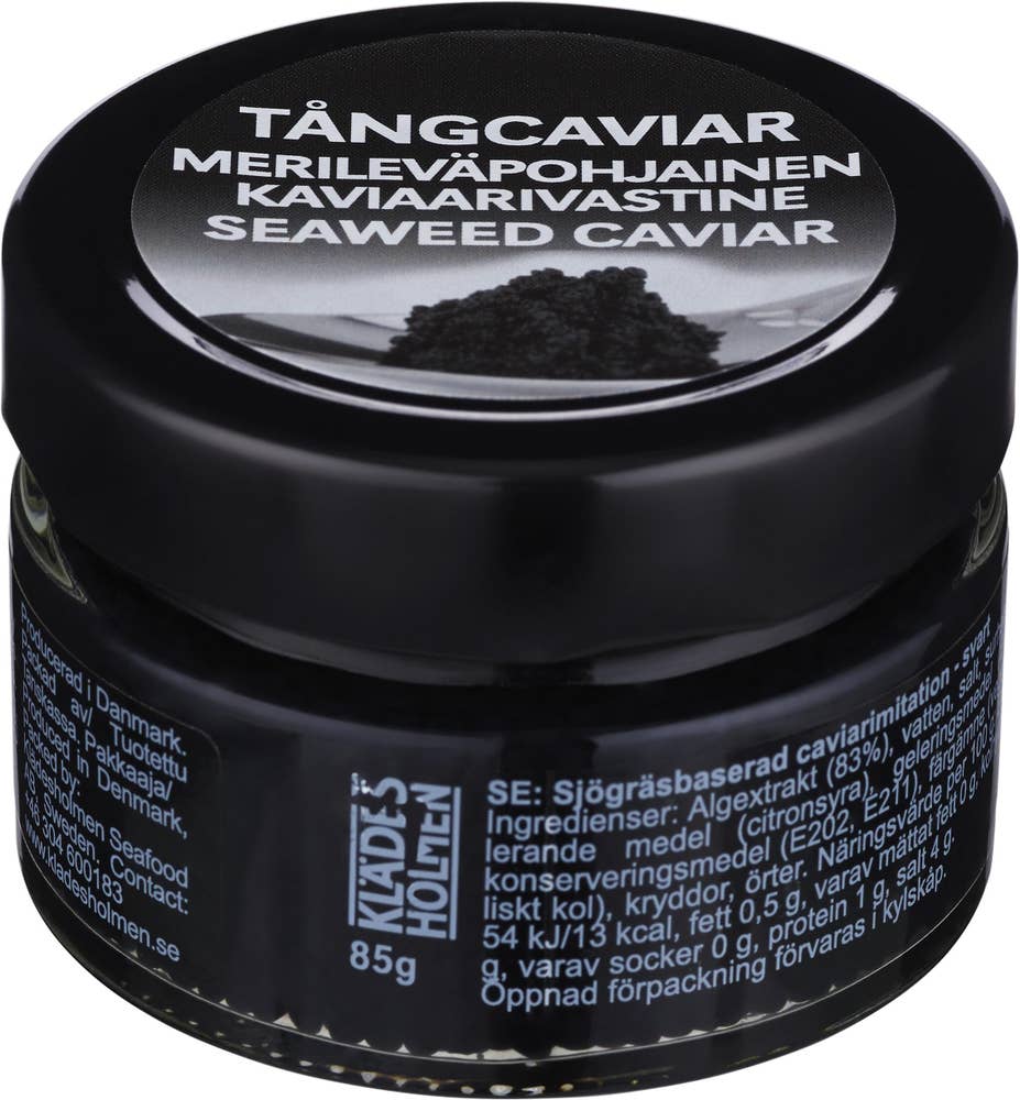 Klädesholmen Tångcaviar Svart Klädesholmen