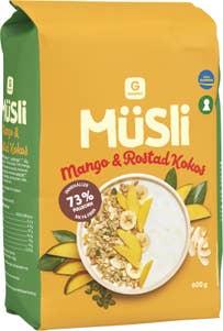 Garant Musli Mango & Rostad Kokos