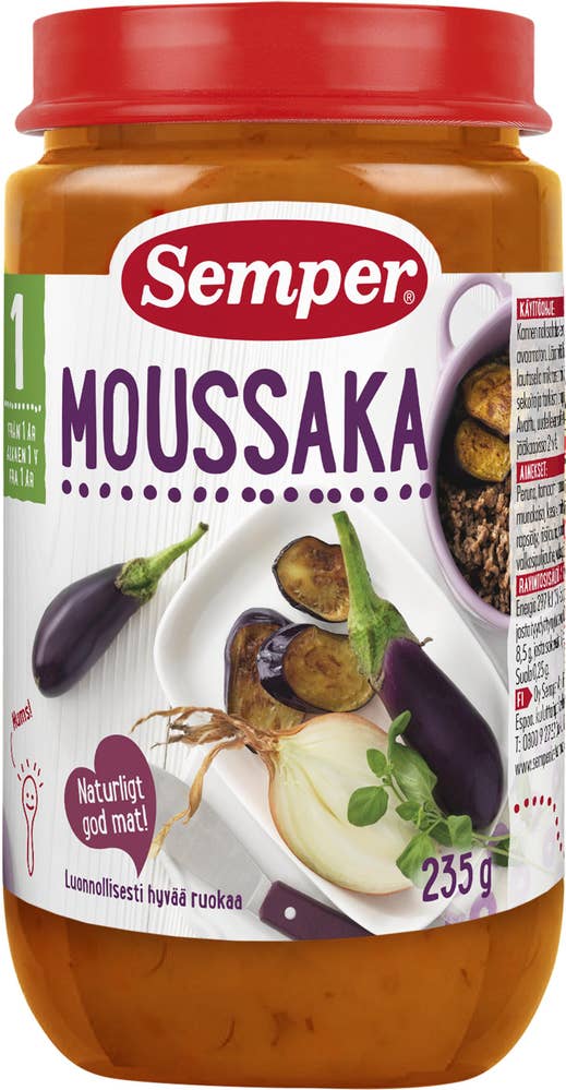 Semper Moussaka 12M 245g