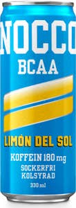 Nocco Energidryck BCAA Limón del Sol Sockerfri