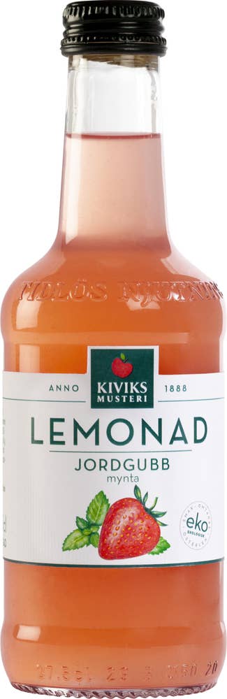 Kiviks Musteri Lemonad Jordgubb & Mynta EKO