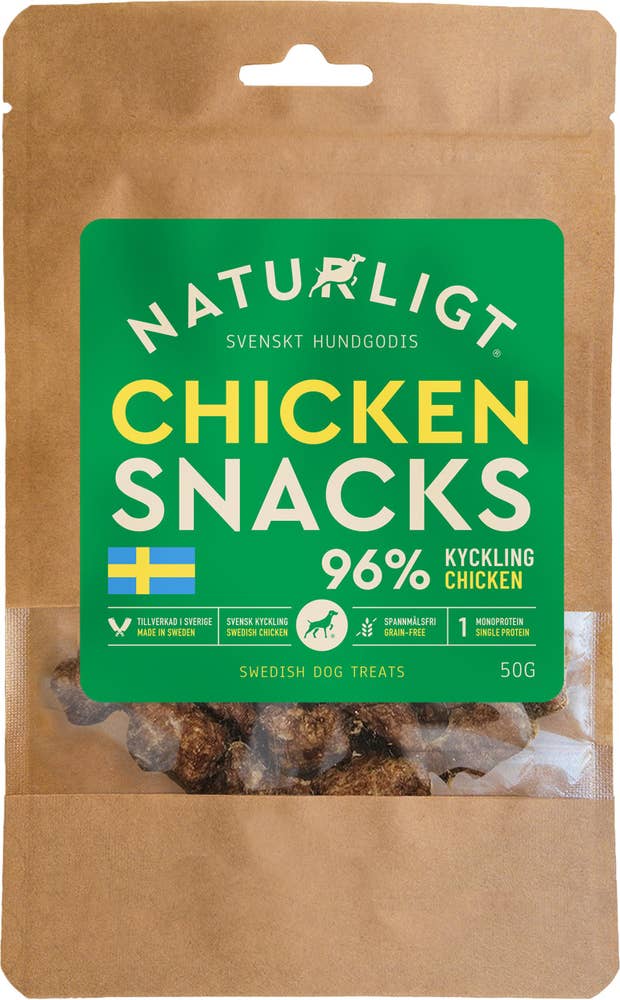 NATURLIGT Hundgodis Chicken Snacks