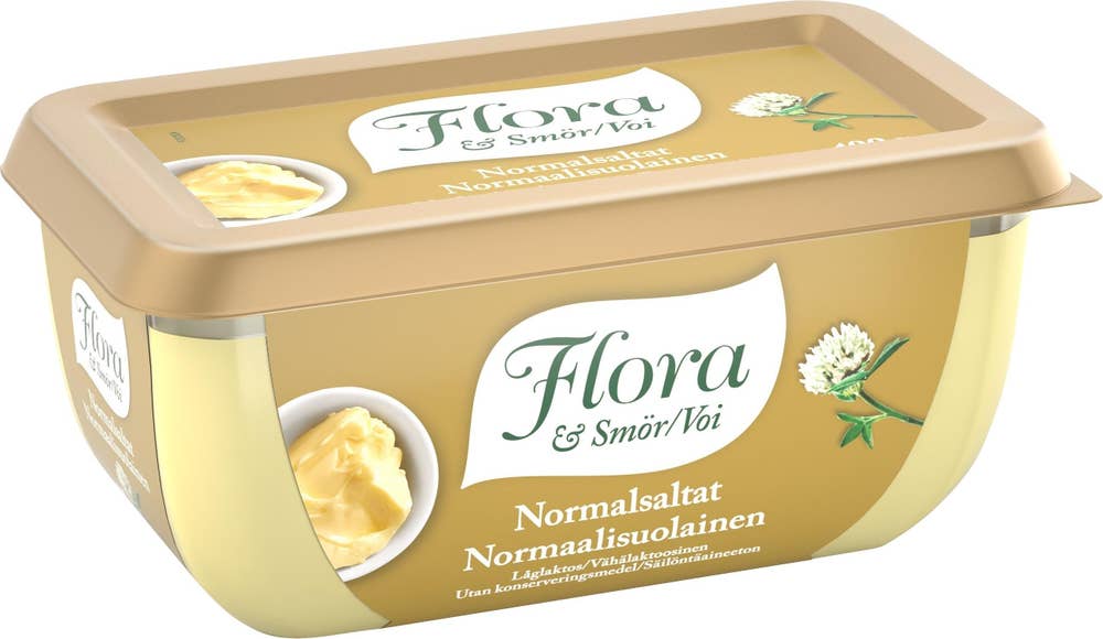 Flora med Smör Normalsaltat 80%