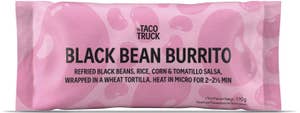El Taco Truck Black Bean Burrito Vegansk Fryst