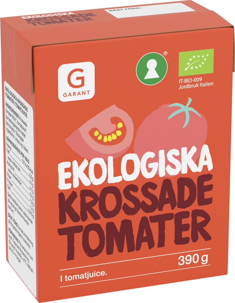 Garant Eko Krossade Tomater EKO