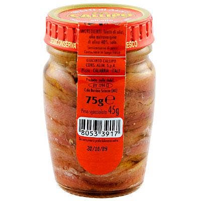 Callipo Sardellerfiléer I Olivolja Callipo