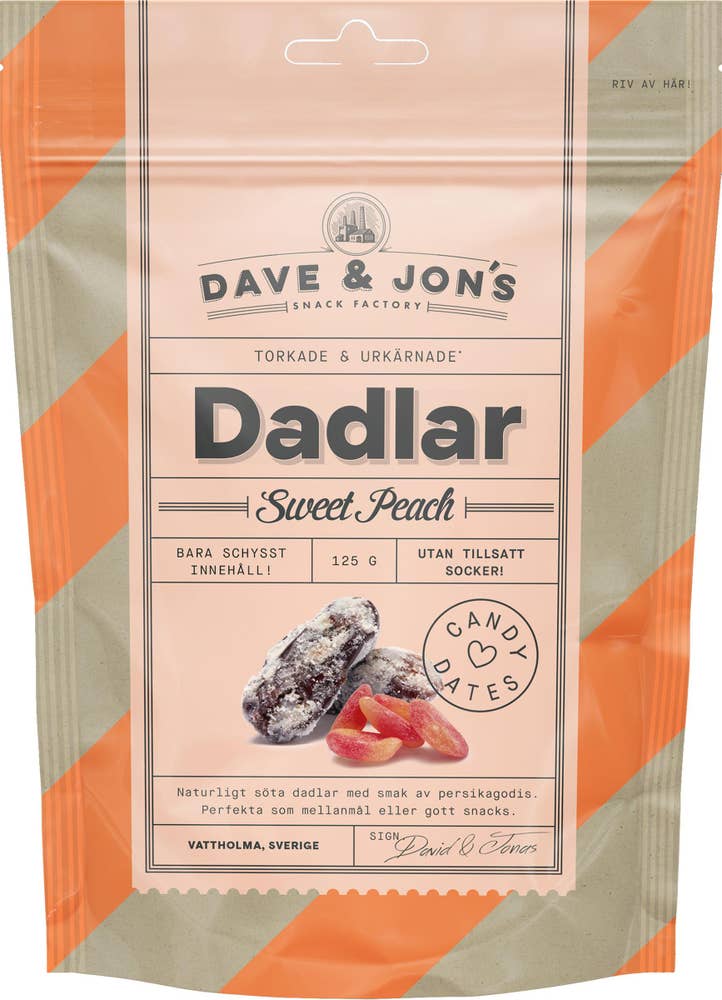 Dave & Jon's Dadlar Sweet Peach