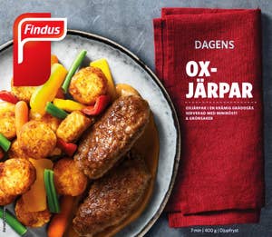 Dagens Oxjärpar med Rösti Fryst