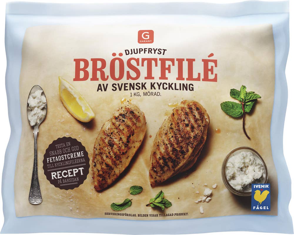 Garant Kyckling Bröstfilé Fryst