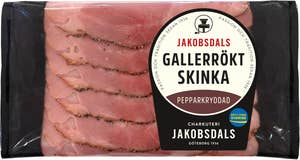Jakobsdals Gallerrökt Skinka Pepparkryddad