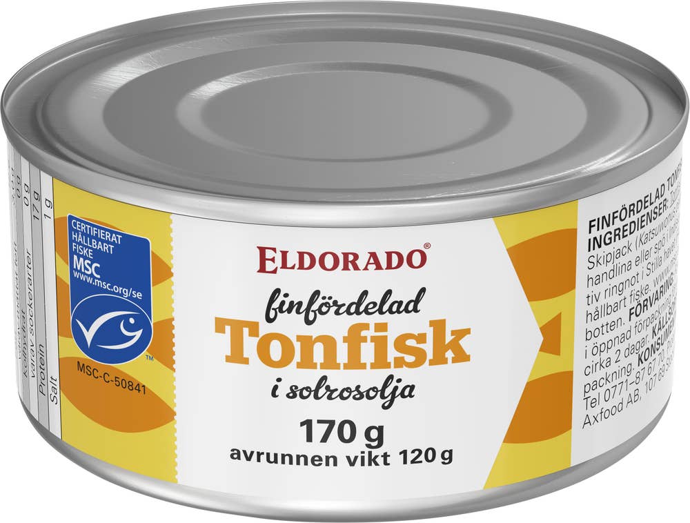 Eldorado Tonfisk Finfördelad i Olja MSC