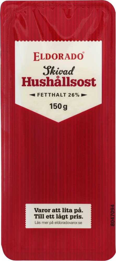 Eldorado Hushållsost Skivad 26%