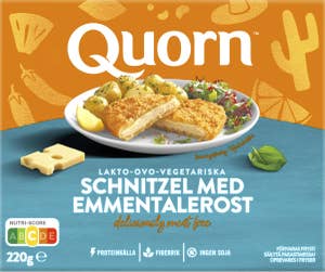 Quorn Vegetarisk Schnitzel med Emmentalerost Fryst