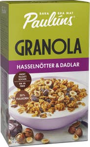 Paulúns Granola Hasselnötter & Dadlar