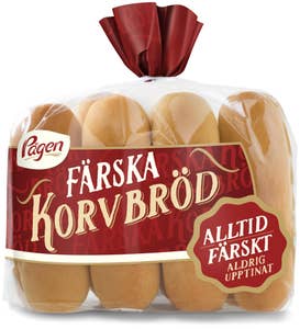 Pågen Korvbröd Färska 8-p