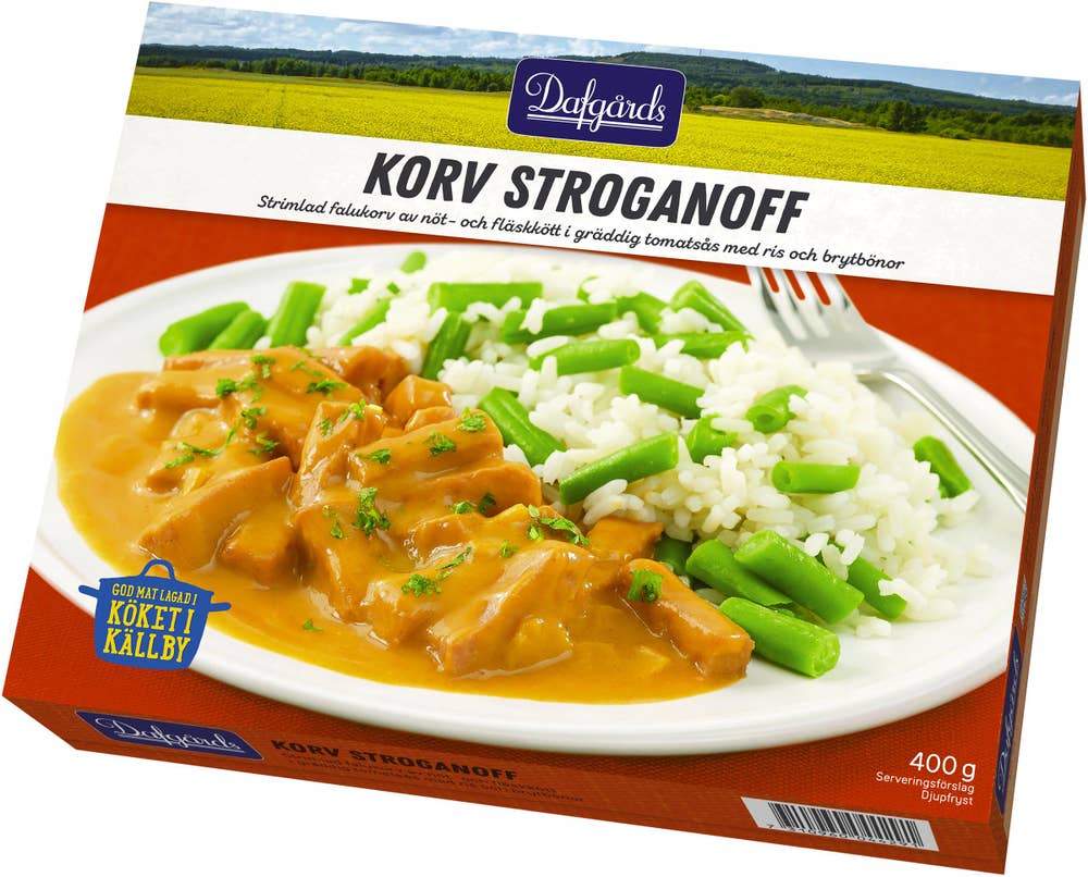 Dafgårds Korv Stroganoff Fryst