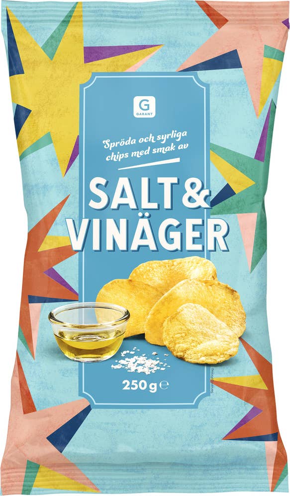 Garant Chips Salt & Vinäger