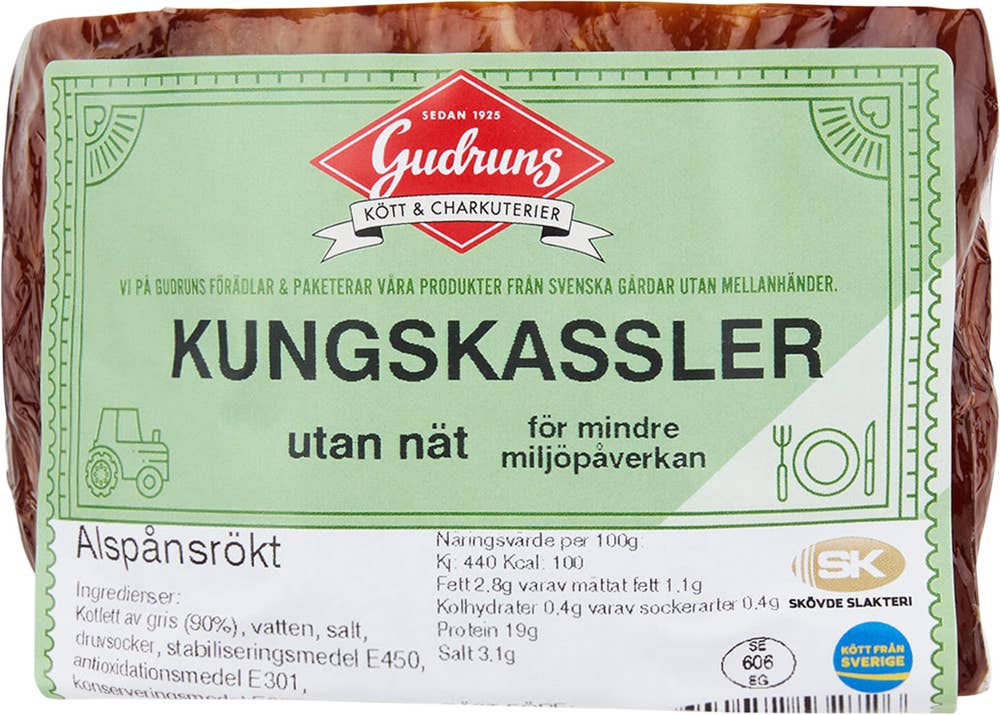 Gudruns Kungskassler utan Nät